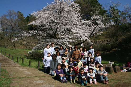 春の写生会 in 大倉山梅林公園