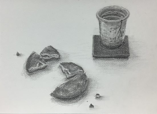 季節の鉛筆デッサン講座『冬』